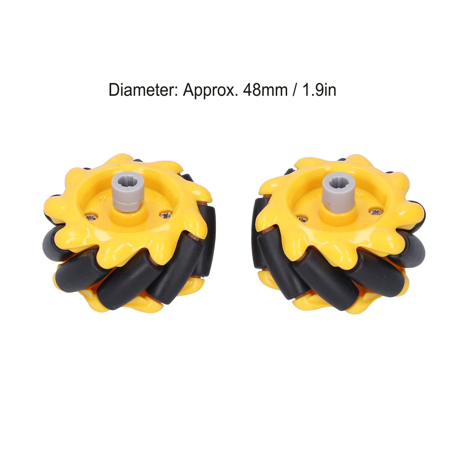 **High-Quality Robot Wheel - Durable Mecanum Wheel for DIY Smart Car & Robotics Projects | Strong TT Coupling | Perfect for STEM Education & RC Vehicles**