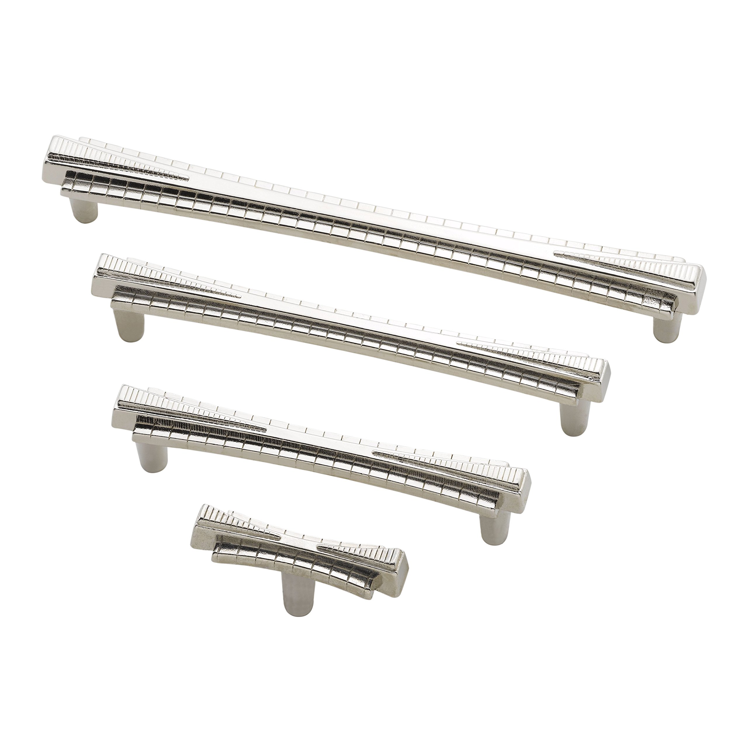 1-Inch C3518 Rose Knob in Nickel Finish - Elegant Cabinet & Drawer Pull for Home & Office Furniture