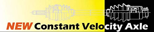 Premium CV Axles Pair - Front Left & Right Compatible with 1998-2002 Honda Accord 4cyl Manual Transmission | Durable Replacement Parts for Smooth Driving & Performance | Perfect for Daily Commute, Road Trips & Performance Upgrades