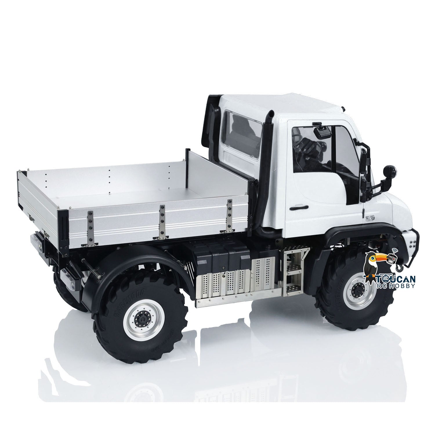 1:10 Scale 4WD U423 4X4 RC Rock Crawler Off-Road Remote Control Car - FlySky I6S Radio, PNP Ready, Assembled & Painted - Perfect for Hobbyists, Backyard Crawling & Trail Adventures