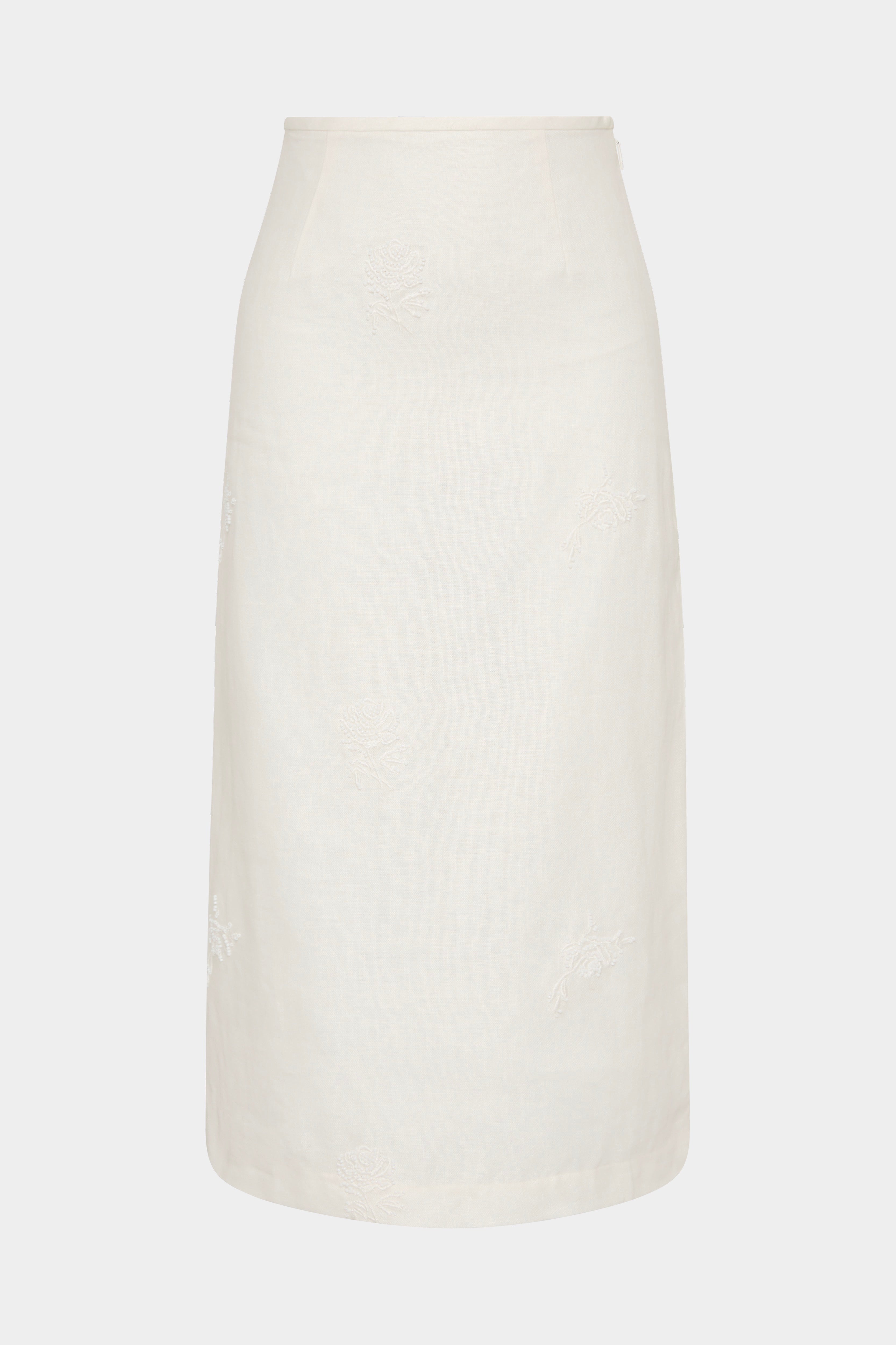 Alessandra Women's Flowy Midi Skirt - Elegant High Waist A-Line Skirt for Office, Party & Casual Wear | Perfect for Work, Date Night & Summer Outfits