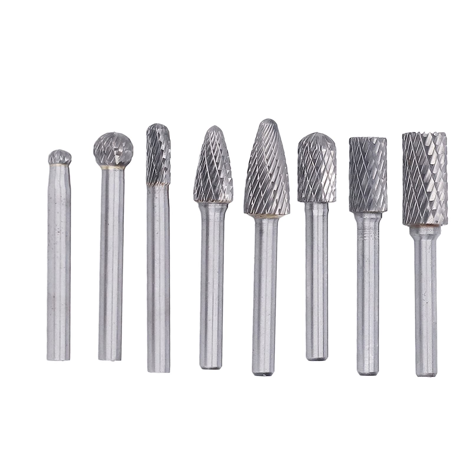 Carbide Die Grinder Bit Kit - High Strength Steel File Set for Smooth Finishing | Ideal for Metalworking, Automotive Repair & DIY Projects