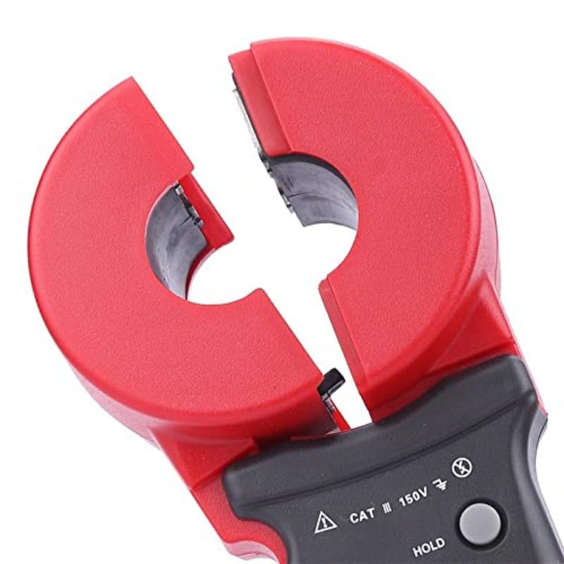 ETCR2100A+ Digital Earth Ground Resistance Clamp Meter Tester (0.01Ω-200Ω) with LCD Display - Portable Electrical Testing Tool for Power Systems, Telecommunications & Oil Fields - Perfect for Electricians, Engineers and Maintenance Professionals