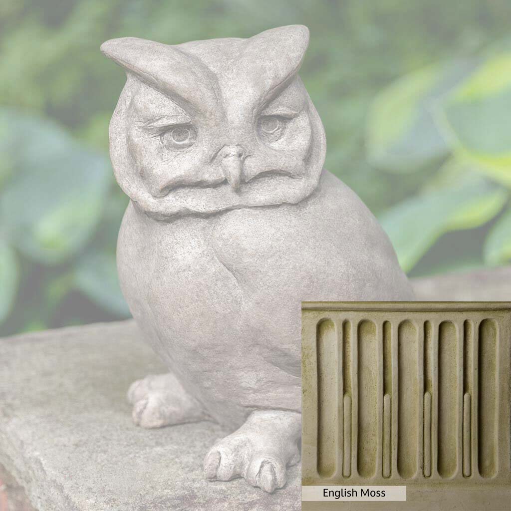 Campania International Hoot Owl Garden Statue - Outdoor Decor for Patio, Lawn & Garden Decorations