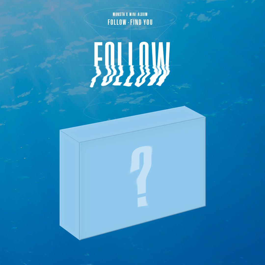 MONSTA X 7th Mini Kihno Album 'FOLLOW FIND YOU' - K-Pop Music Kit for Fans, Collectors & Kihno Player Users - Perfect for Concerts, Fan Meetings & K-Pop Collections