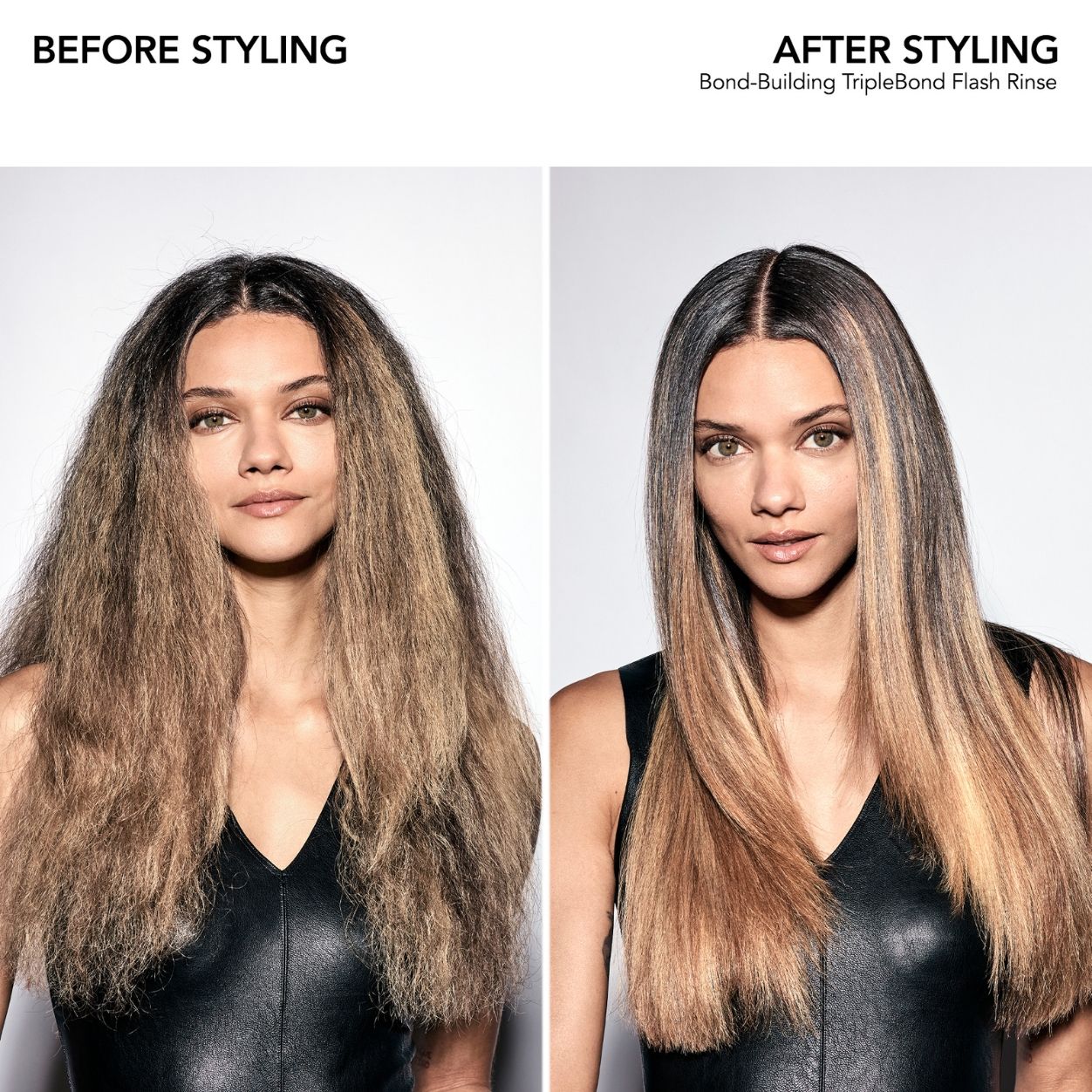 Bond Building TripleBond Flash Rinse for Damaged Hair Repair - Deep Conditioning Treatment for Dry, Brittle Hair - Perfect for Post-Color, Heat Styling & Chemical Damage Recovery