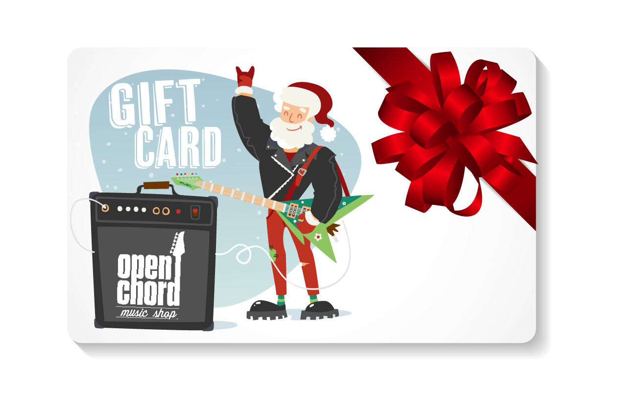 Open Chord Music Shop Gift Card - Perfect for Musicians, Music Lovers & Gift Givers | Ideal for Birthdays, Holidays & Special Occasions