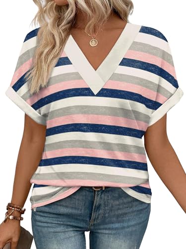 2-striped - Pink