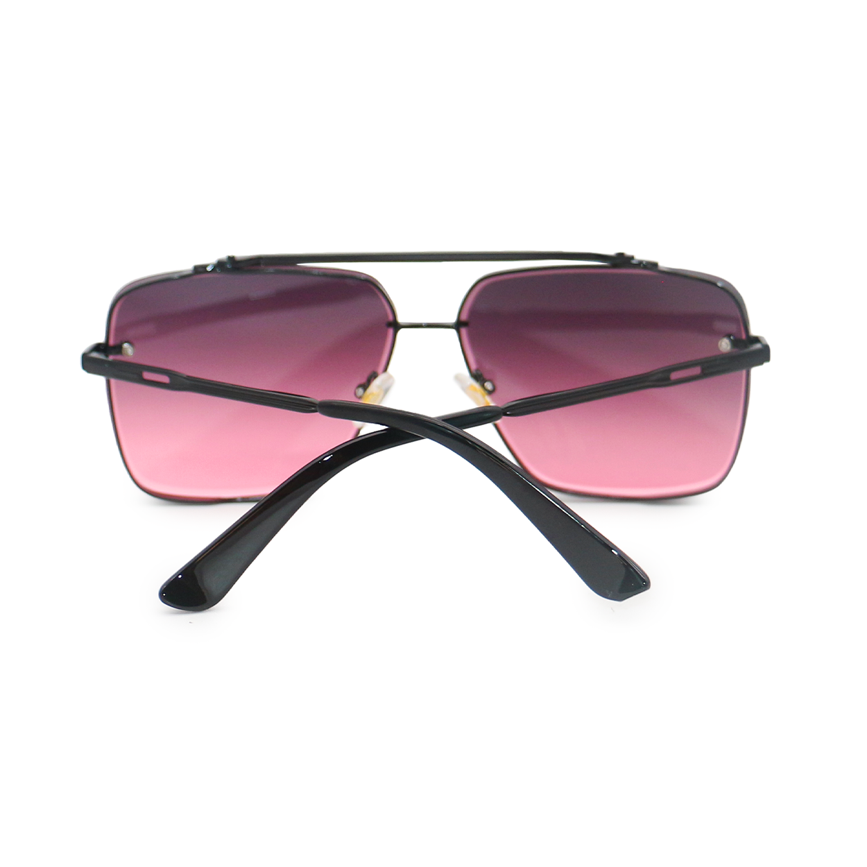 Bella Ruby Oversized Square Aviator Sunglasses for Women - Trendy Retro Style UV Protection - Perfect for Driving, Beach, and Outdoor Activities