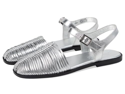 Chrome Metallic Leather