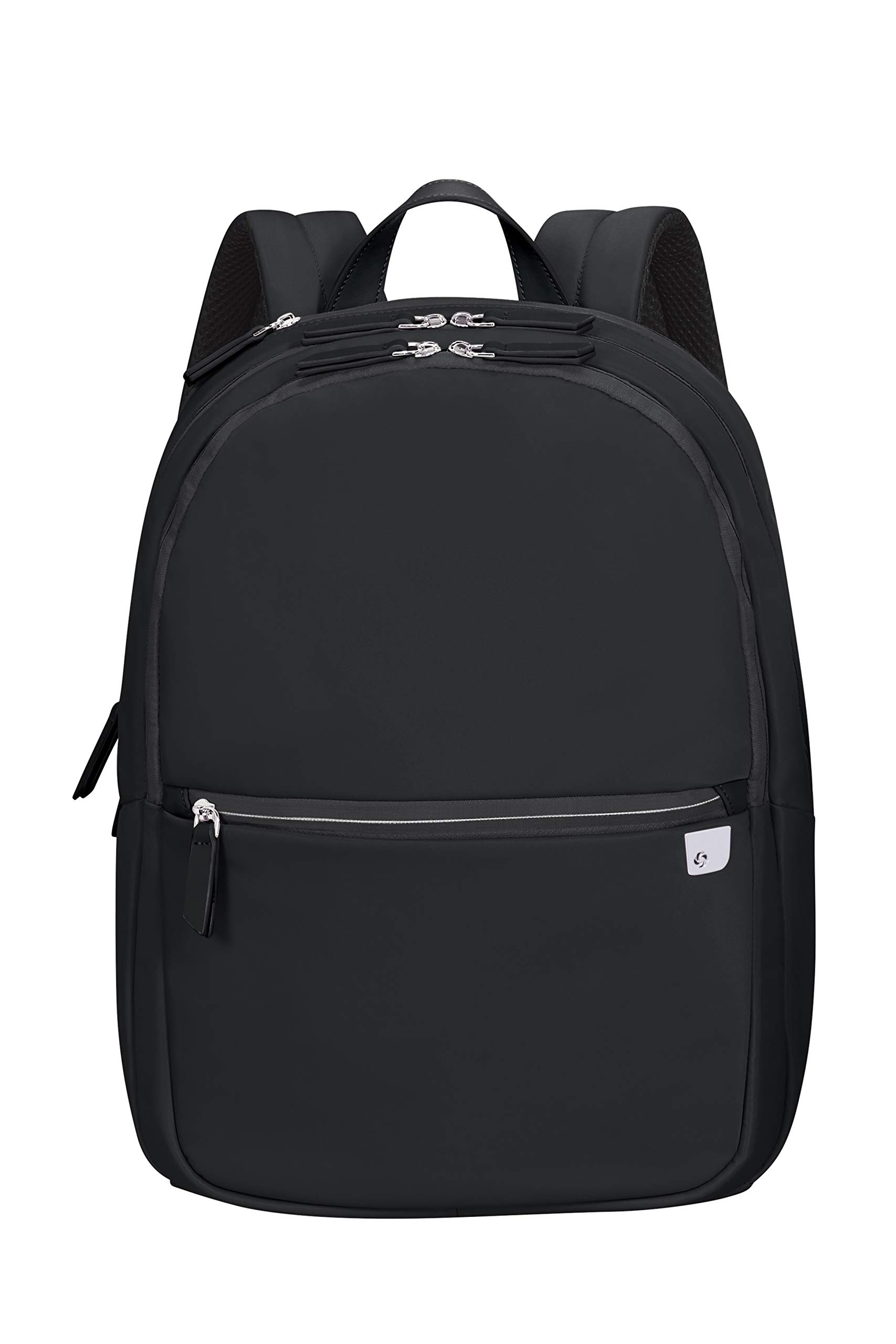 Samsonite Women's 15.6 Inch Laptop Backpack - Lightweight Business Travel Backpack with USB Charging Port, Water-Resistant & Spacious Design (Black, 19L) - Perfect for Work Commute, College & Airplane Carry-On