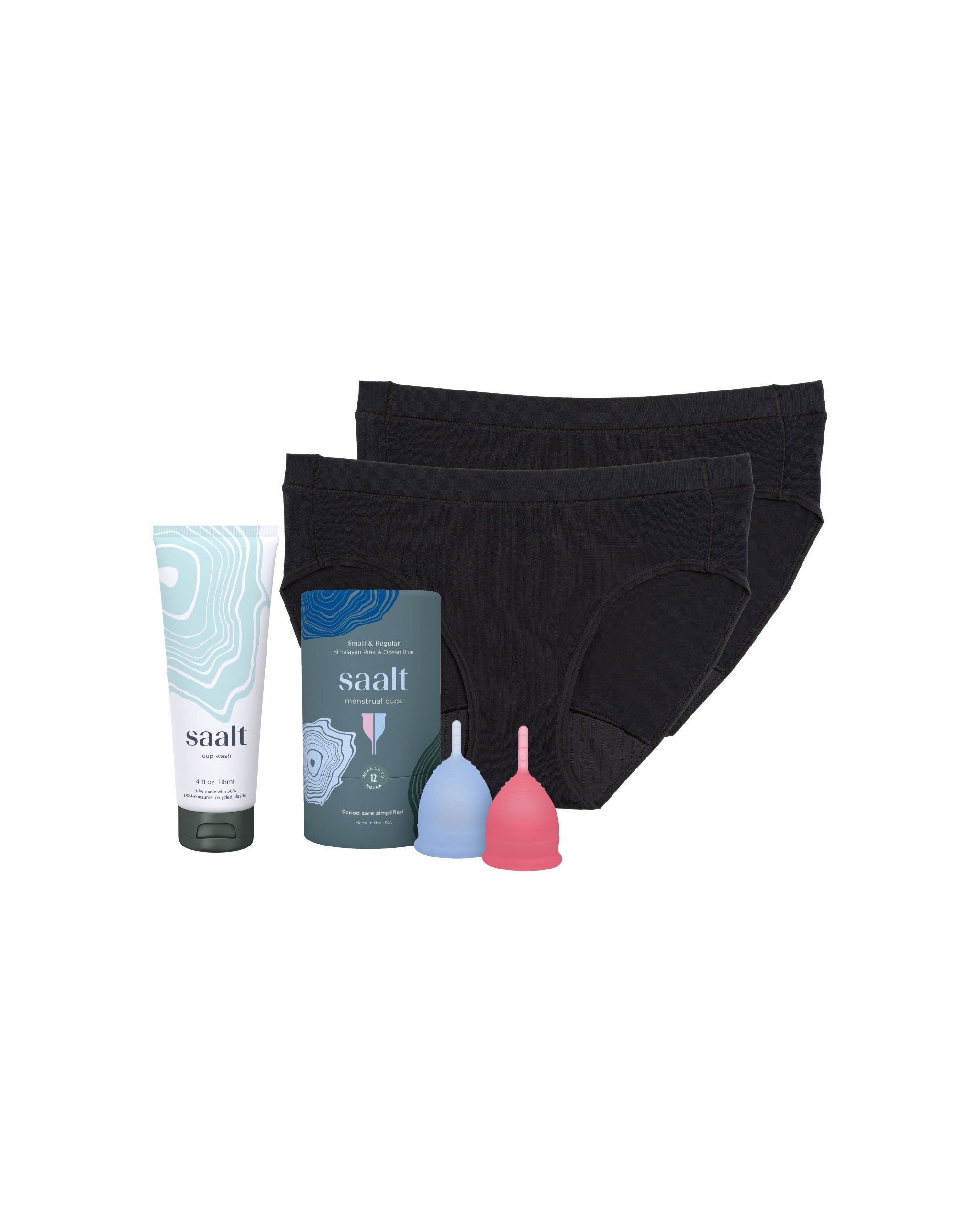 Reusable Period Bliss Starter Bundle – Eco-Friendly Menstrual Kit for Sustainable Period Care | Perfect for Travel, Gym & Daily Use