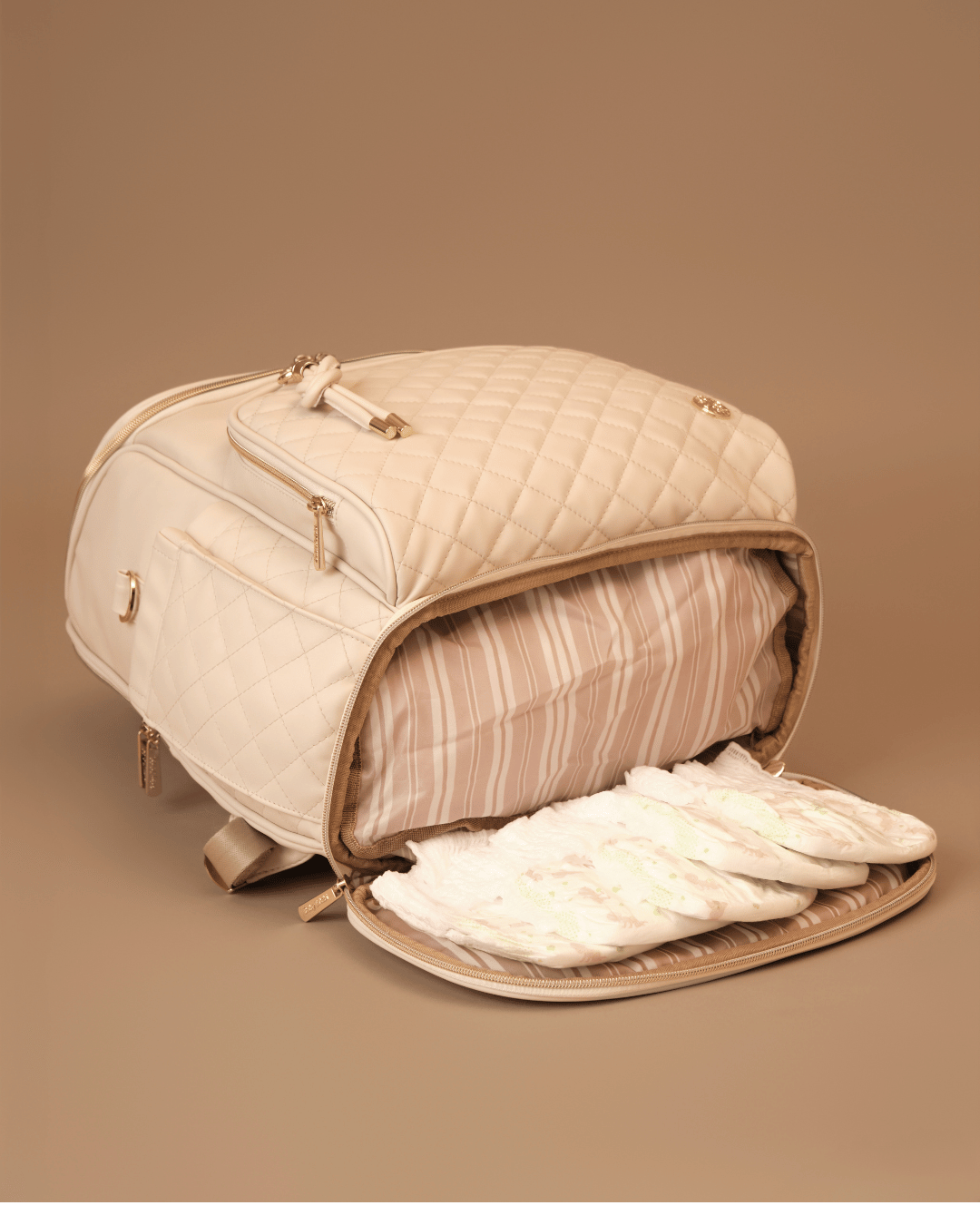 The City Trooper Ecru - Stylish and Durable Backpack for Urban Commuters, Travel & Everyday Use
