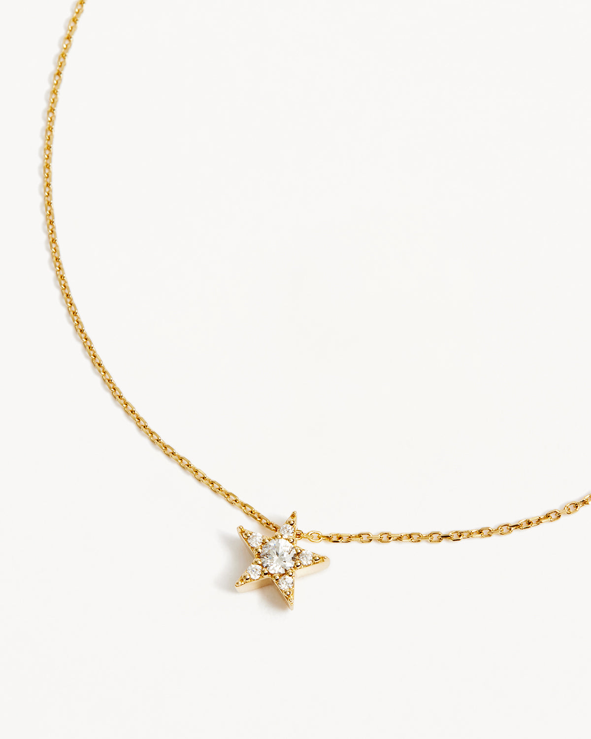 9K Solid Gold Estelle Lab-Grown Diamond Necklace | Elegant Pendant for Women | Perfect for Weddings, Anniversaries & Special Occasions