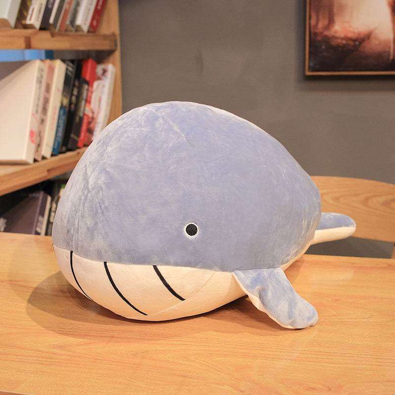 Bubble: Adorable Whale Shark Plush Toy - Soft Stuffed Animal for Kids, Perfect for Cuddling, Nursery Decor & Ocean-Themed Gifts