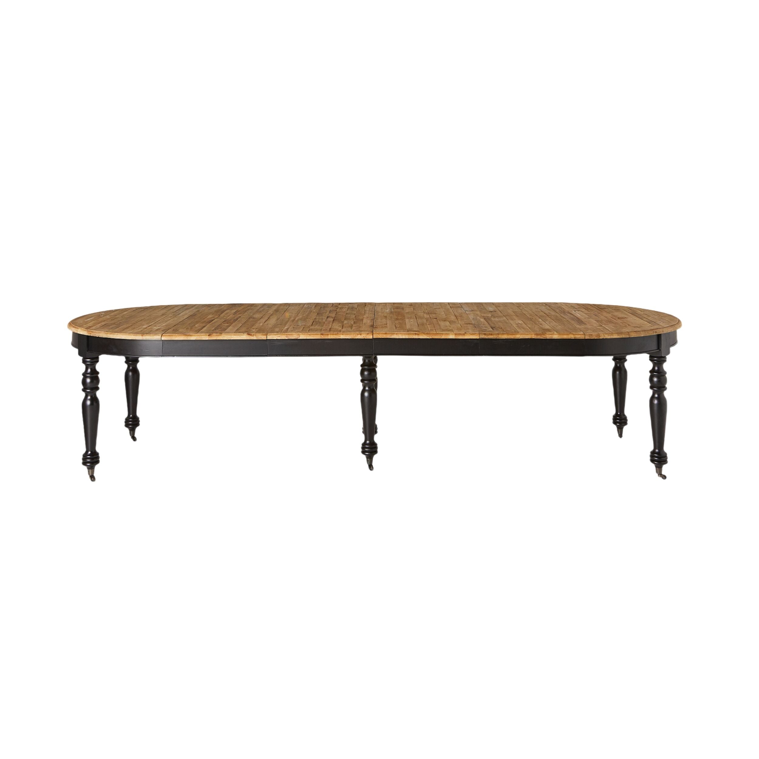 Annalise Extendable Dining Table - Black | Modern Expandable Table for Small Spaces | Perfect for Dining Rooms, Kitchens, and Entertaining Guests