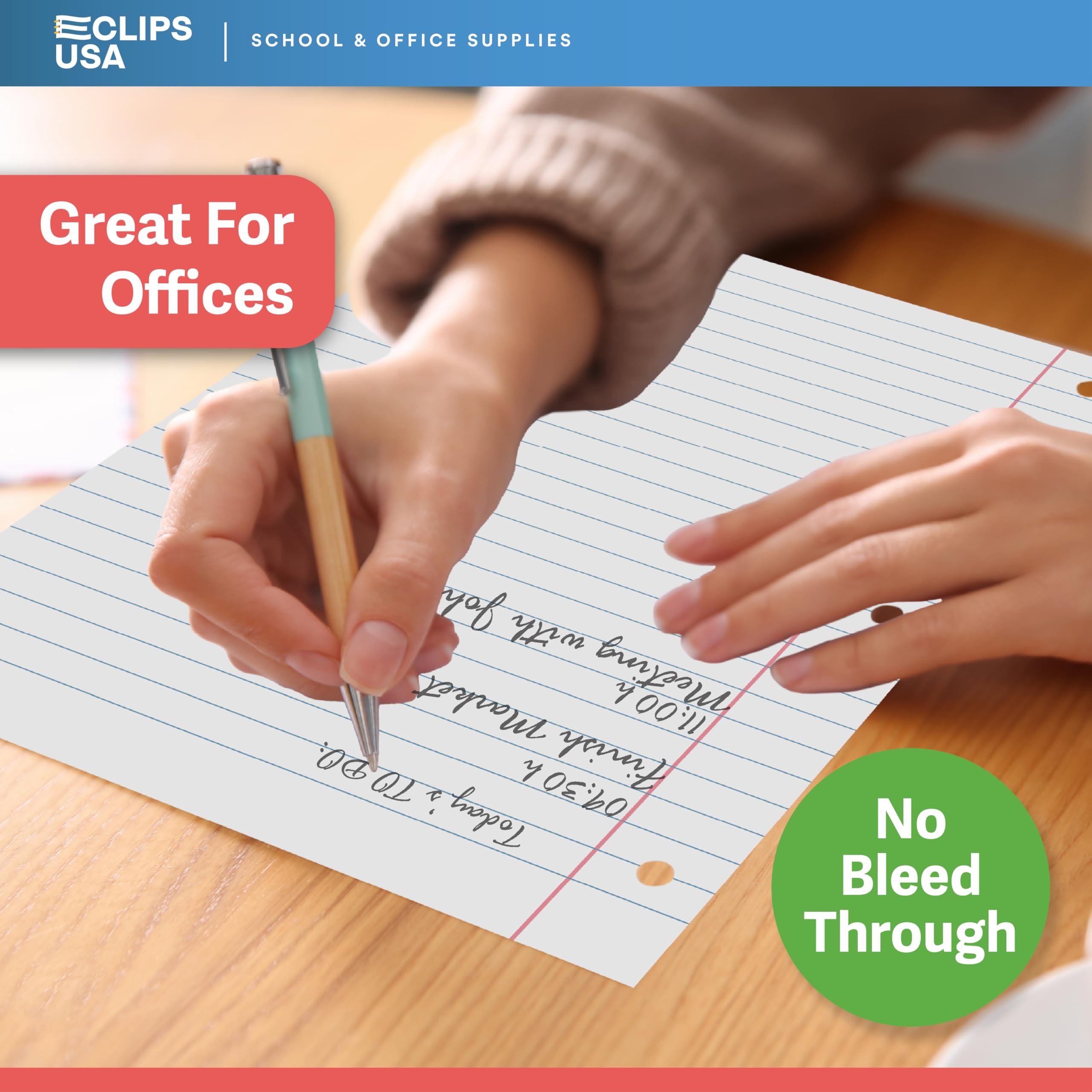 Premium College Ruled Notebook Paper - 10.5