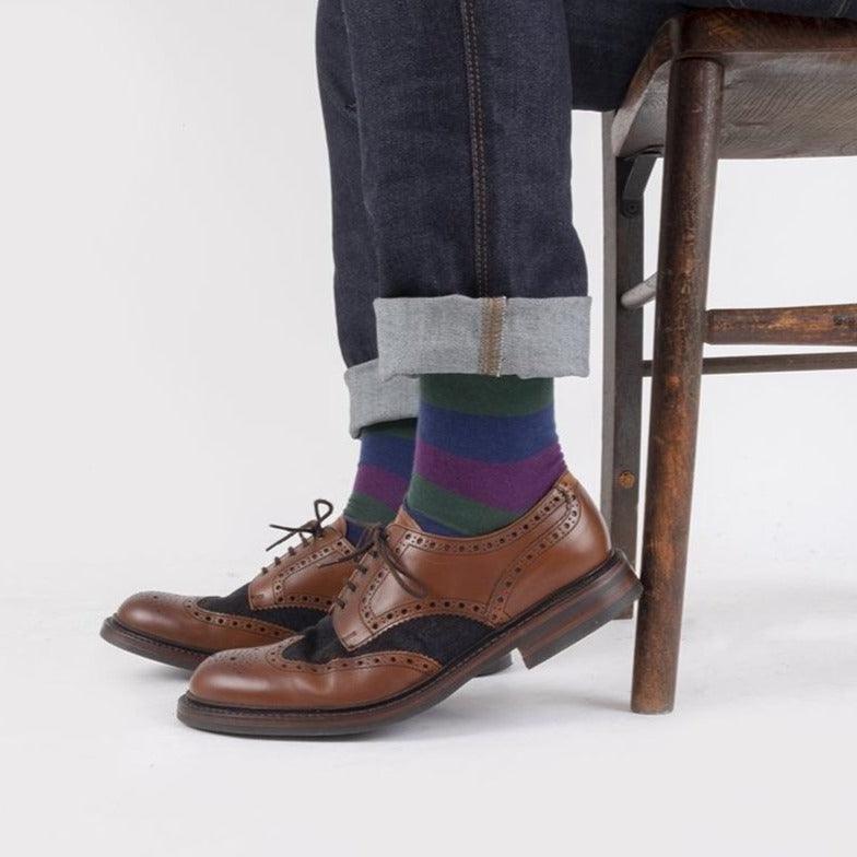 Royal Regiment of Scotland Cotton Socks for Men - Breathable & Comfortable Military Style Socks - Perfect for Hiking, Outdoor Activities & Casual Wear