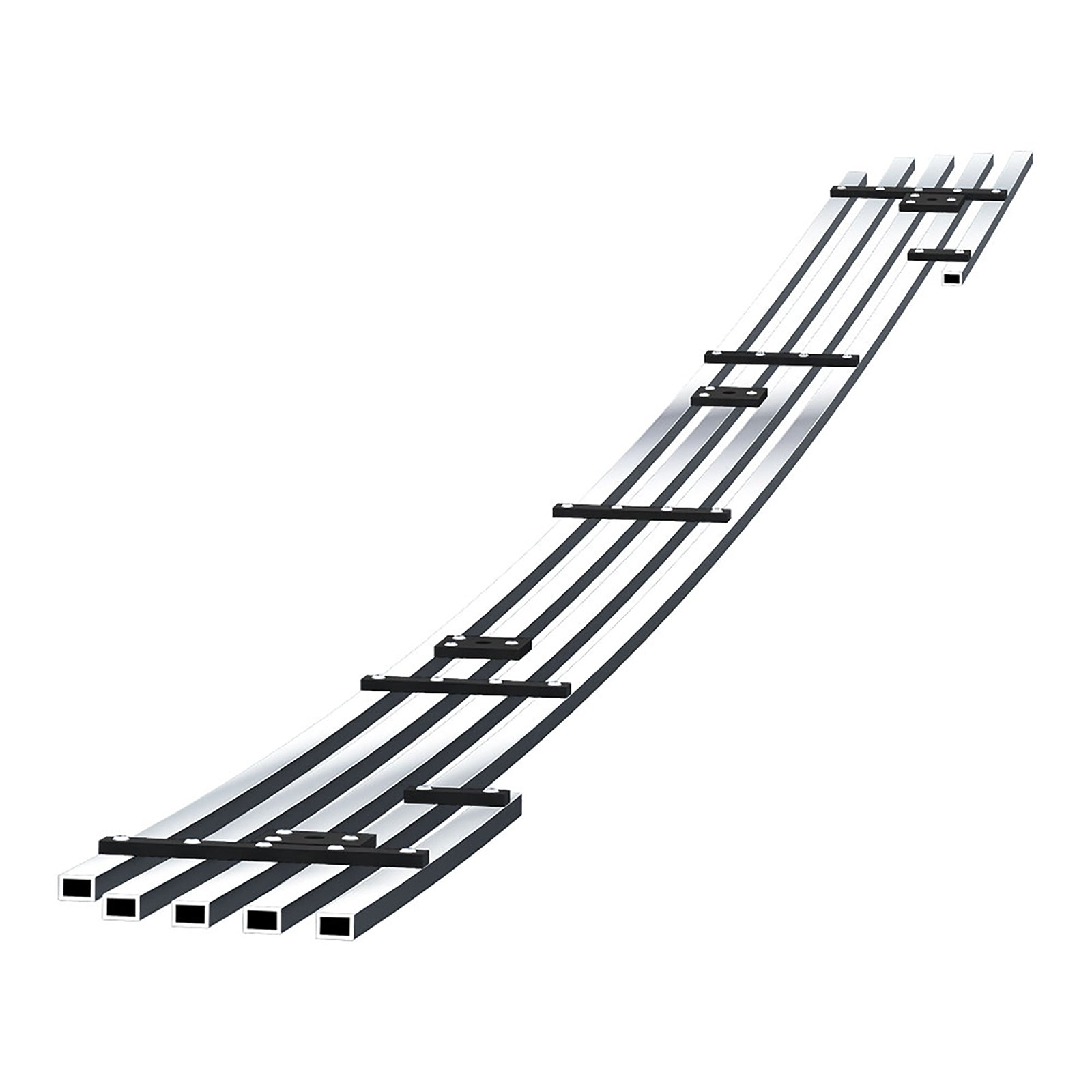 Polished Stainless Steel Lower Billet Grille for 2013-2018 Ram 1500 Sport & Express - Durable & Stylish Upgrade for Truck Enthusiasts - Perfect for Off-Roading & Custom Builds