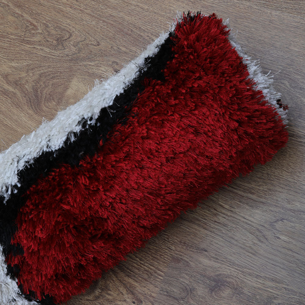 Hand Tufted Wool Rug - Soft & Durable Non-Slip Area Rug for Living Room, Bedroom, Nursery - Traditional Floral Design Home Decor