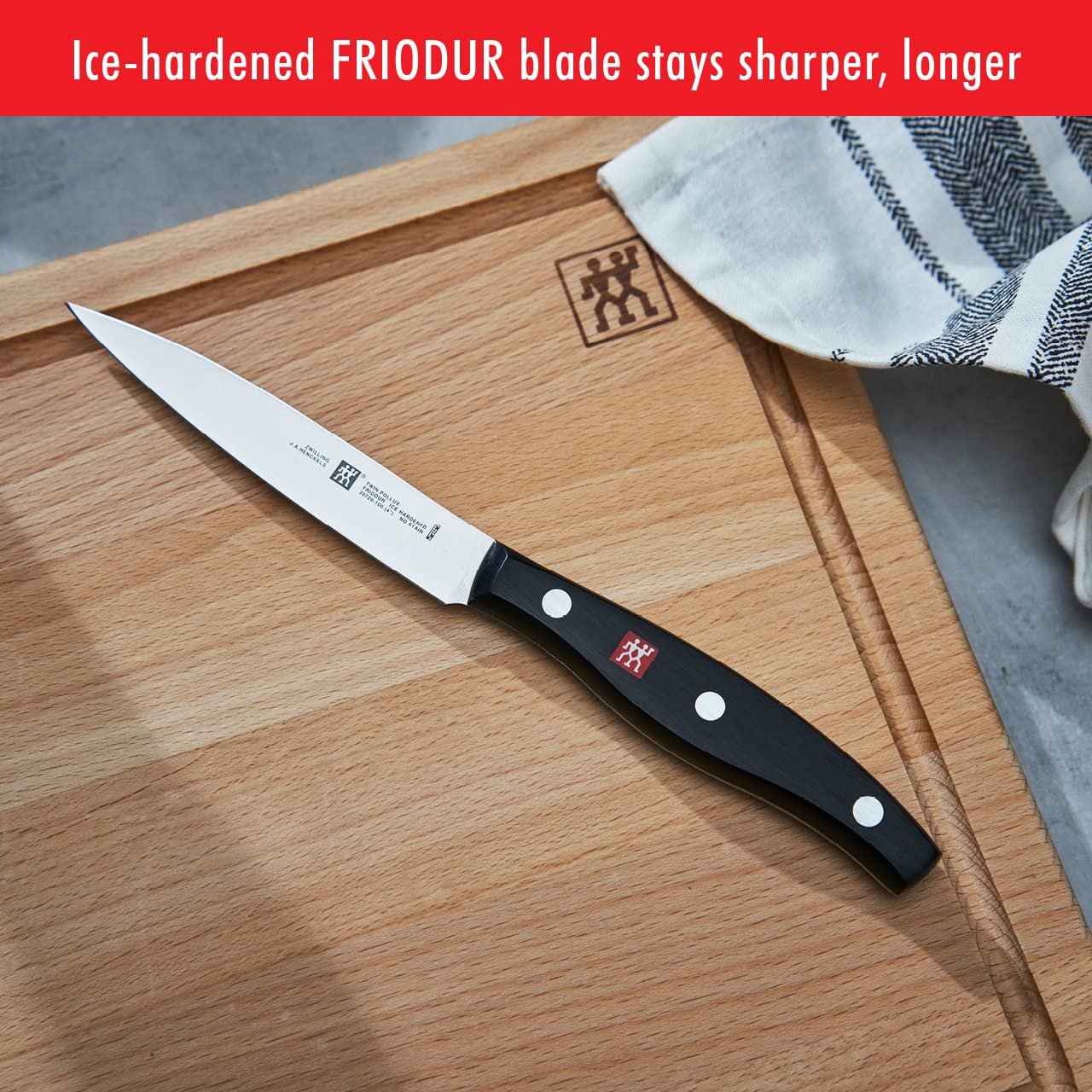 ZWILLING Twin Signature 11-Piece German Knife Set with Block - Razor-Sharp Professional Kitchen Knives Made in Germany | High-Performance Special Formula Steel | Dishwasher Safe | Perfect for Home Chefs, Cooking Enthusiasts & Professional Kitchens