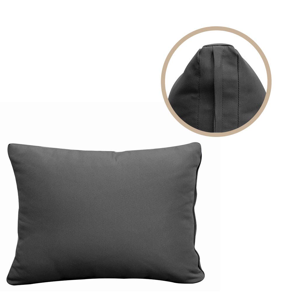 Premium 5-Piece Knife Edge Outdoor Daybed Mattress Set with Cushions & Bolster Pillows - Full Size, Durable & Comfortable for Patio, Poolside, Garden, and Backyard Relaxation