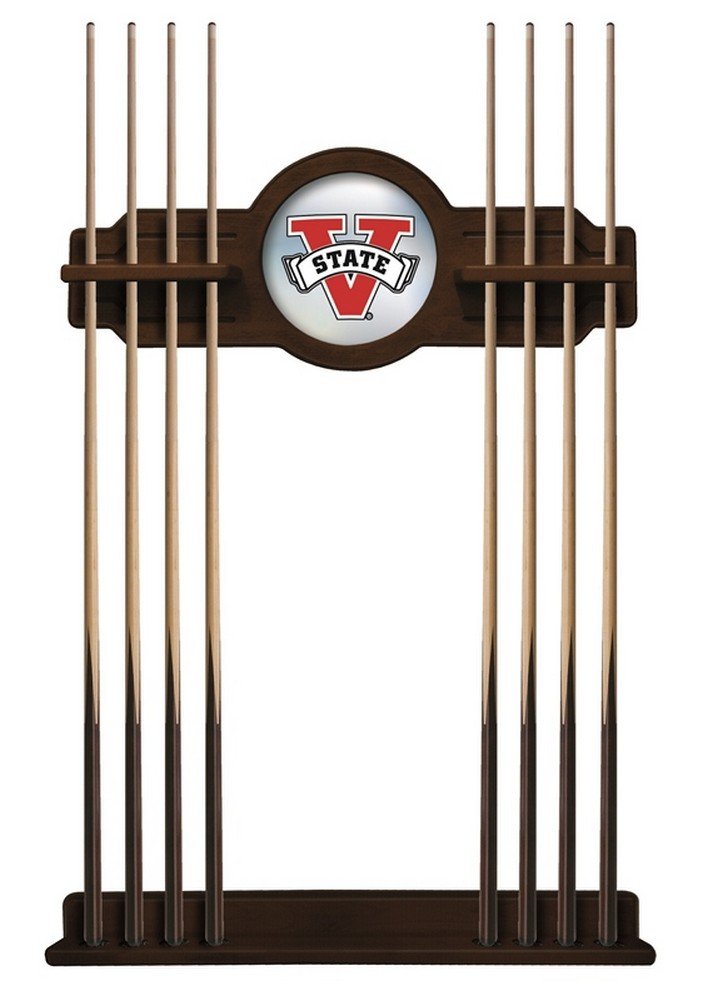 Valdosta State Cue Rack in Navajo Finish by Holland Bar Stool - Premium Billiard Accessory for Game Rooms, Bars & Man Caves