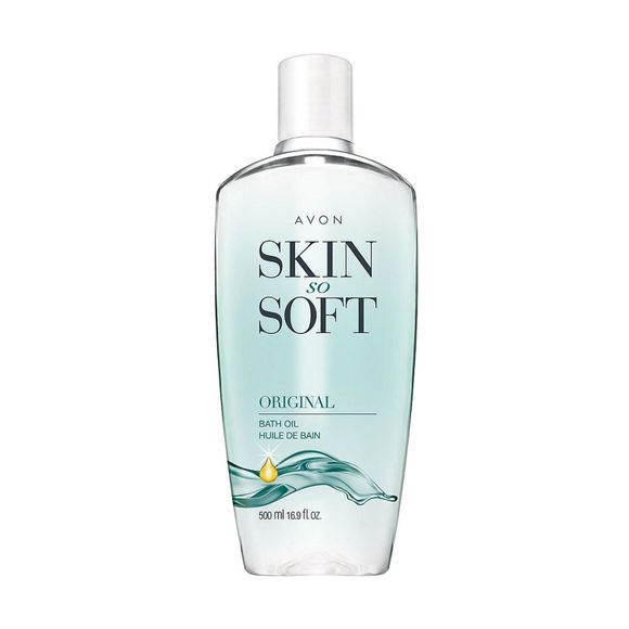 Avon Skin So Soft Original Bath Oil - Moisturizing & Relaxing Body Oil for Dry Skin, Perfect for Bath, Massage & Aromatherapy