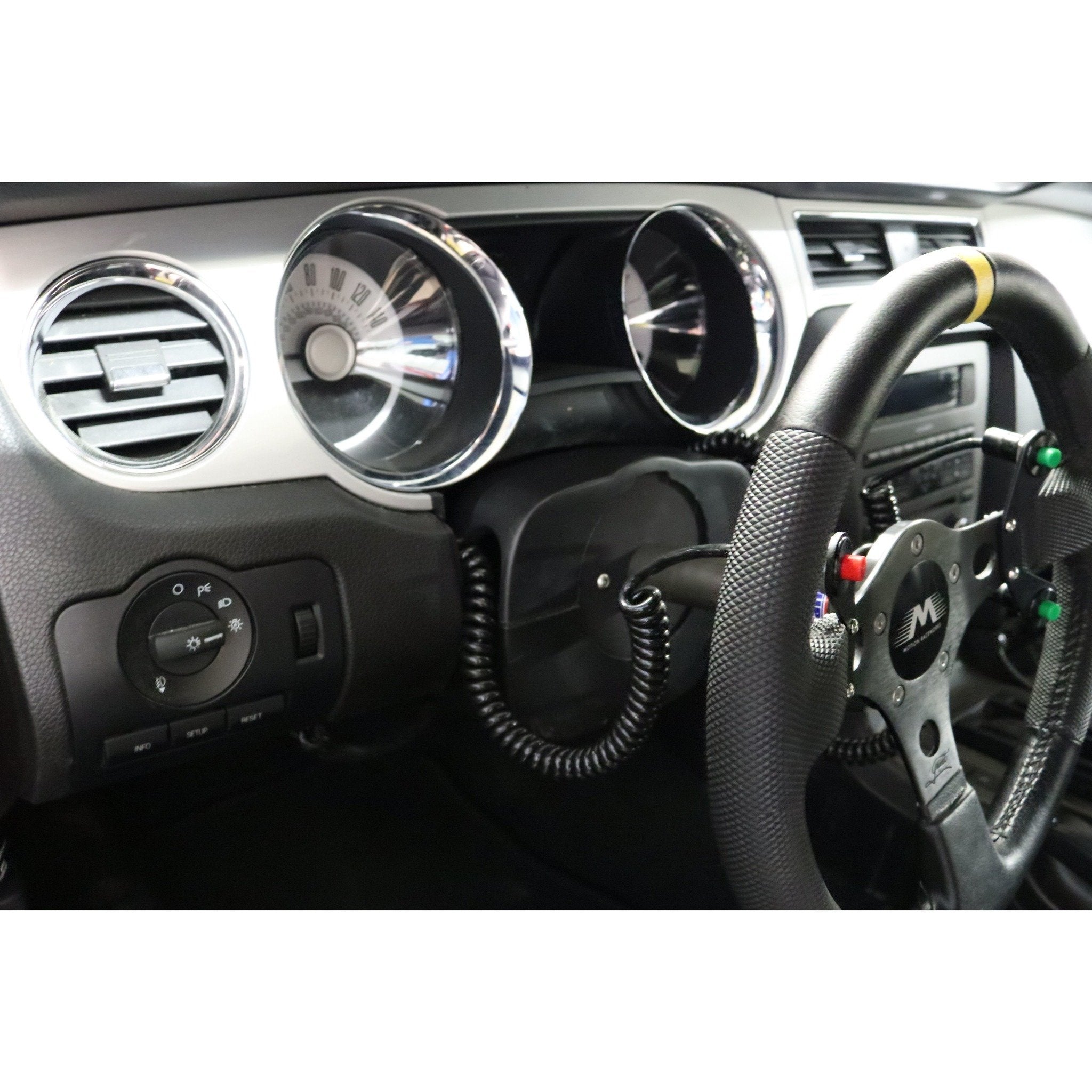 2005-2014 Ford Mustang S197 Lightweight Chromoly Steering Column - High Performance Upgrade for Racing & Street Driving
