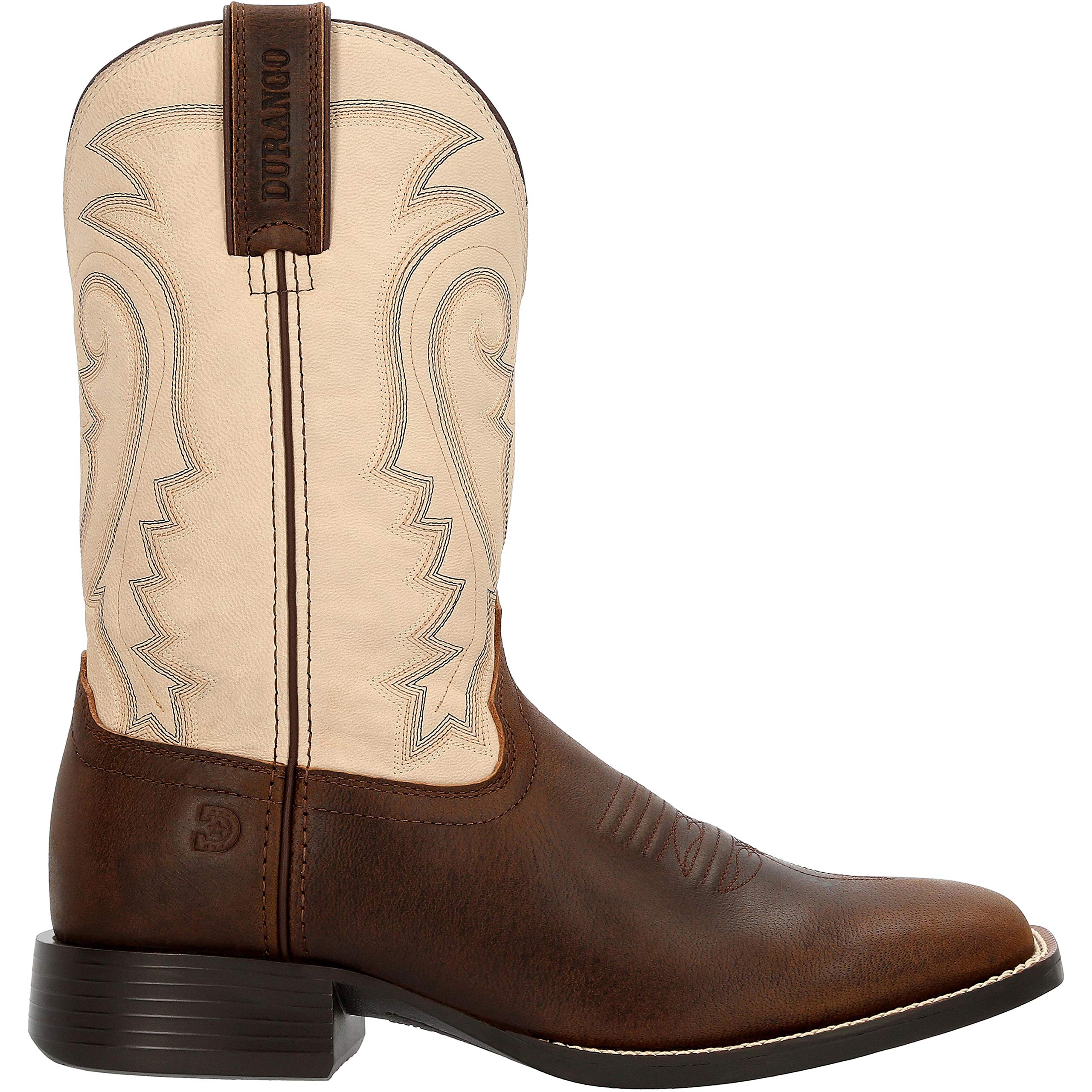 Durango Men's Westward Western Boot - Genuine Leather Cowboy Boots for Men, Comfortable Riding & Work Boots - Perfect for Rodeo, Ranch Work & Country Style Fashion