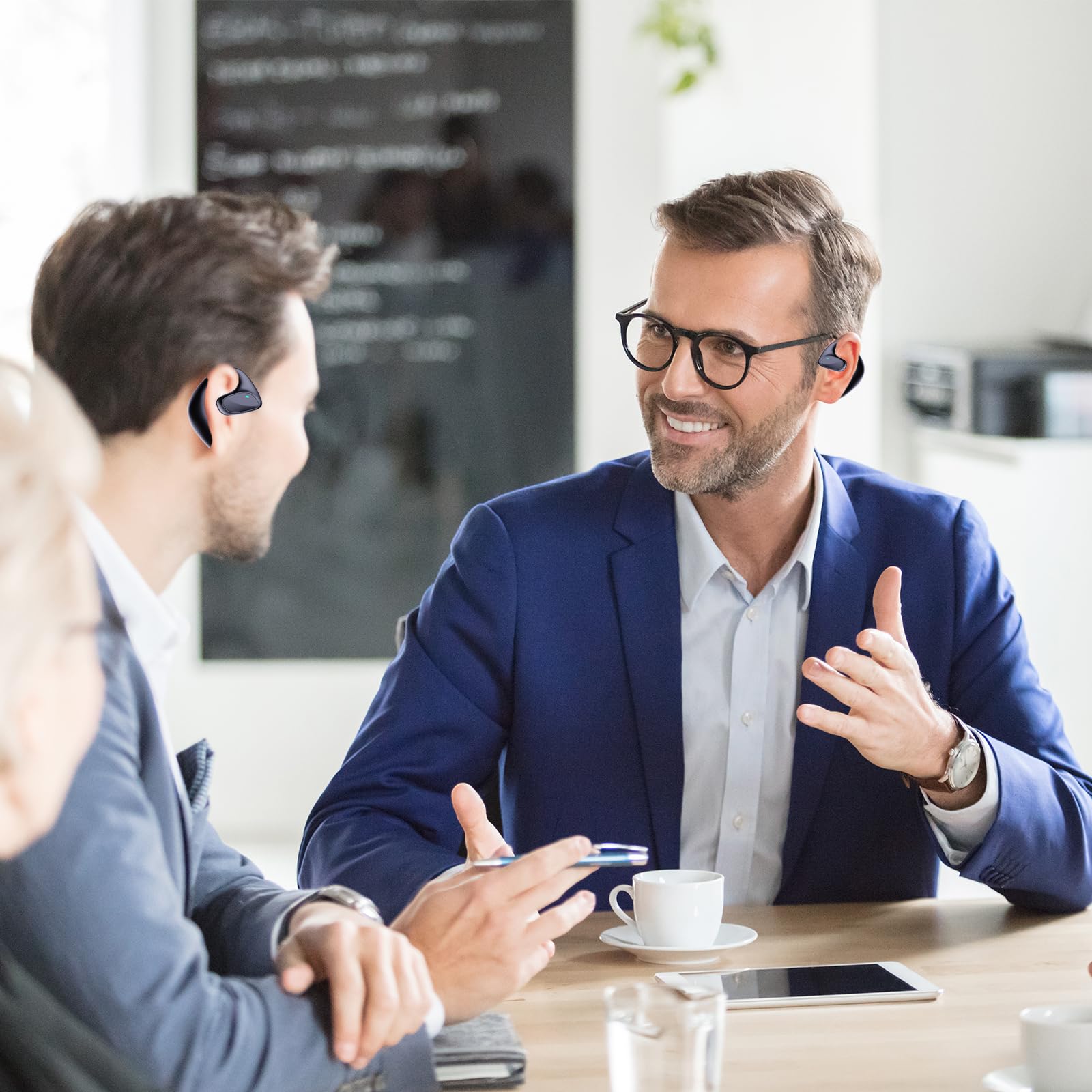 3-in-1 AI Translator Earbuds with 144 Languages Real-Time Translation - Wireless Bluetooth Earbuds for iOS & Android | Perfect for Travel, Business Meetings & Language Learning
