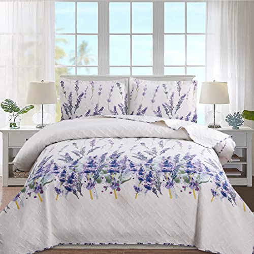 Purple Floral Butterfly