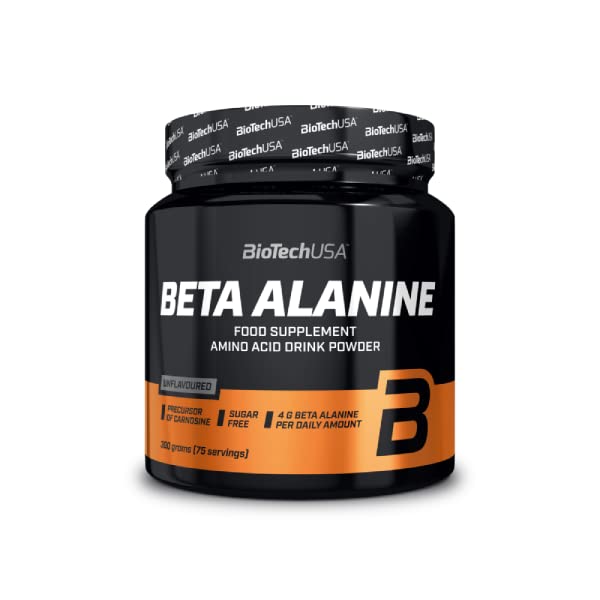 BioTechUSA Beta Alanine Powder 300g - Premium Workout Supplement for Muscle Endurance & Performance | Ideal for Athletes & Fitness Enthusiasts