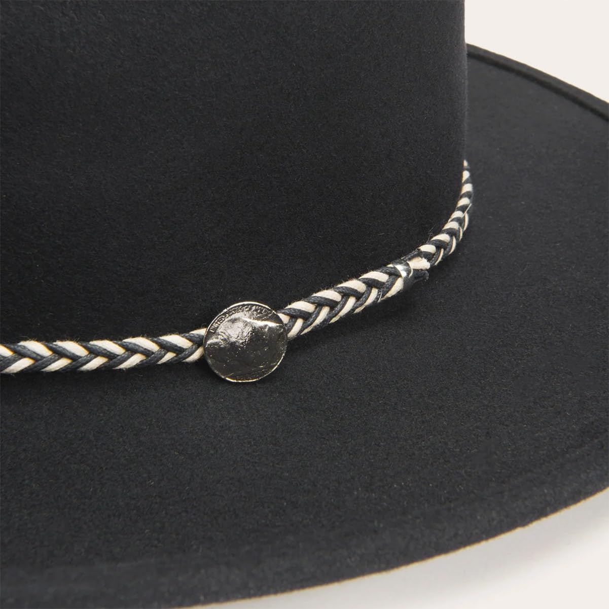Stetson Unisex Rawhide Western Cowboy Hat for Men & Women - SBRAWH-833423 - Perfect for Rodeo, Country Music Festivals & Outdoor Adventures