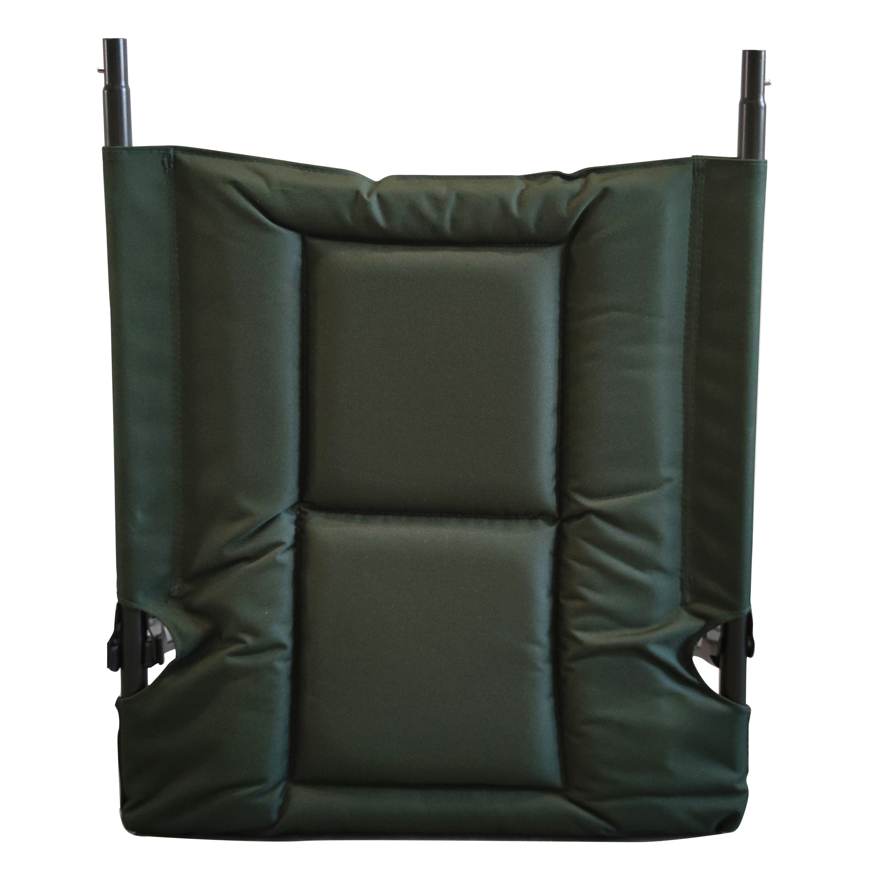 Portable Folding Reclining Camping Chair with Detachable Footrest & Adjustable Backrest - Lightweight Outdoor Lounge Chair for Camping, Beach, Hiking, Fishing (Green & Black) - Perfect for Backyard Relaxation, Picnics and Tailgating