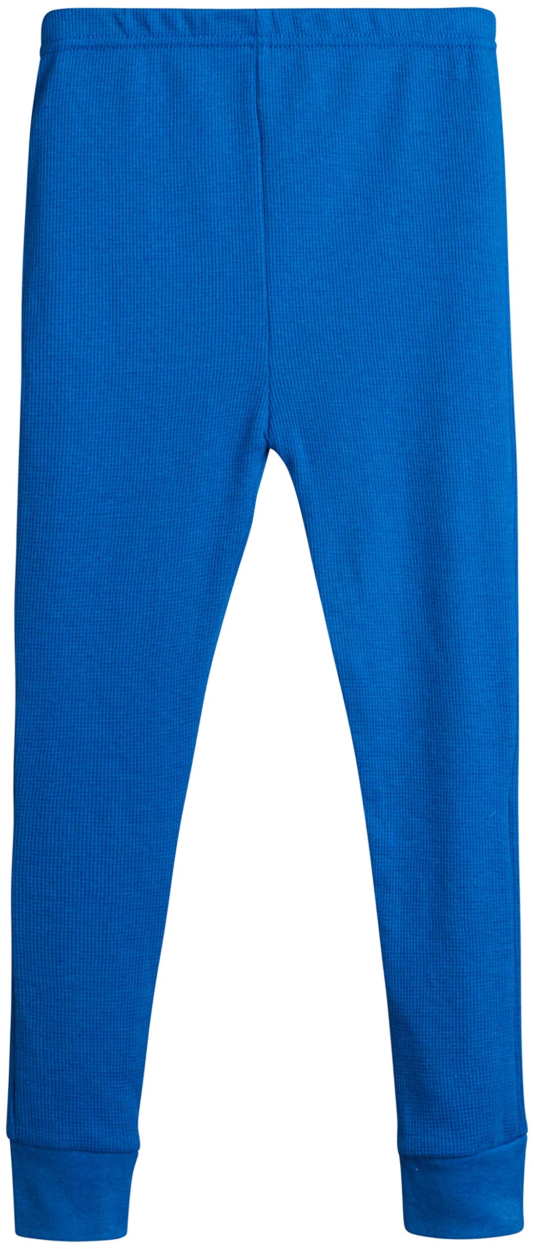 Boys' Thermal Underwear Set - 2 Piece Waffle Knit Long Sleeve Shirt & Pants for Cold Weather (2T-18) | Winter Base Layer for Outdoor Activities & School