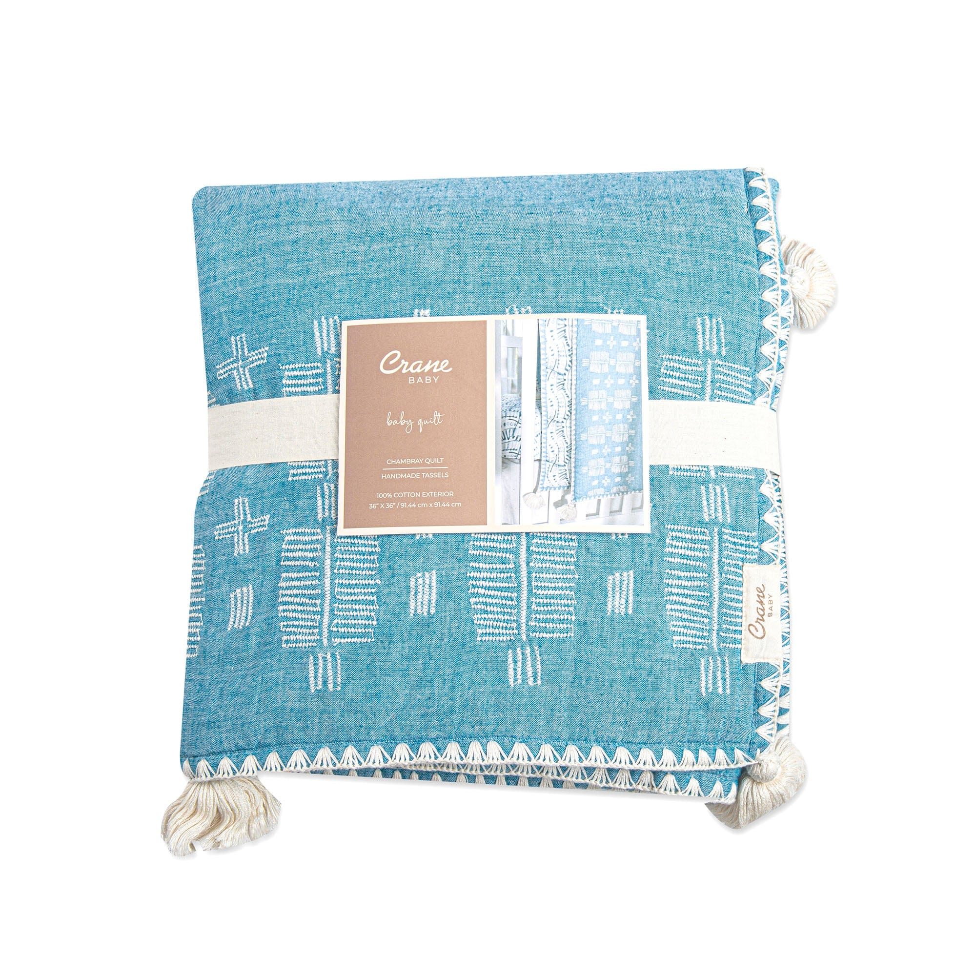 Premium Crane Caspian Quilted Blanket - Soft & Cozy Bed Throw for All Seasons | Perfect for Sofa, Bed, Couch & Travel Use