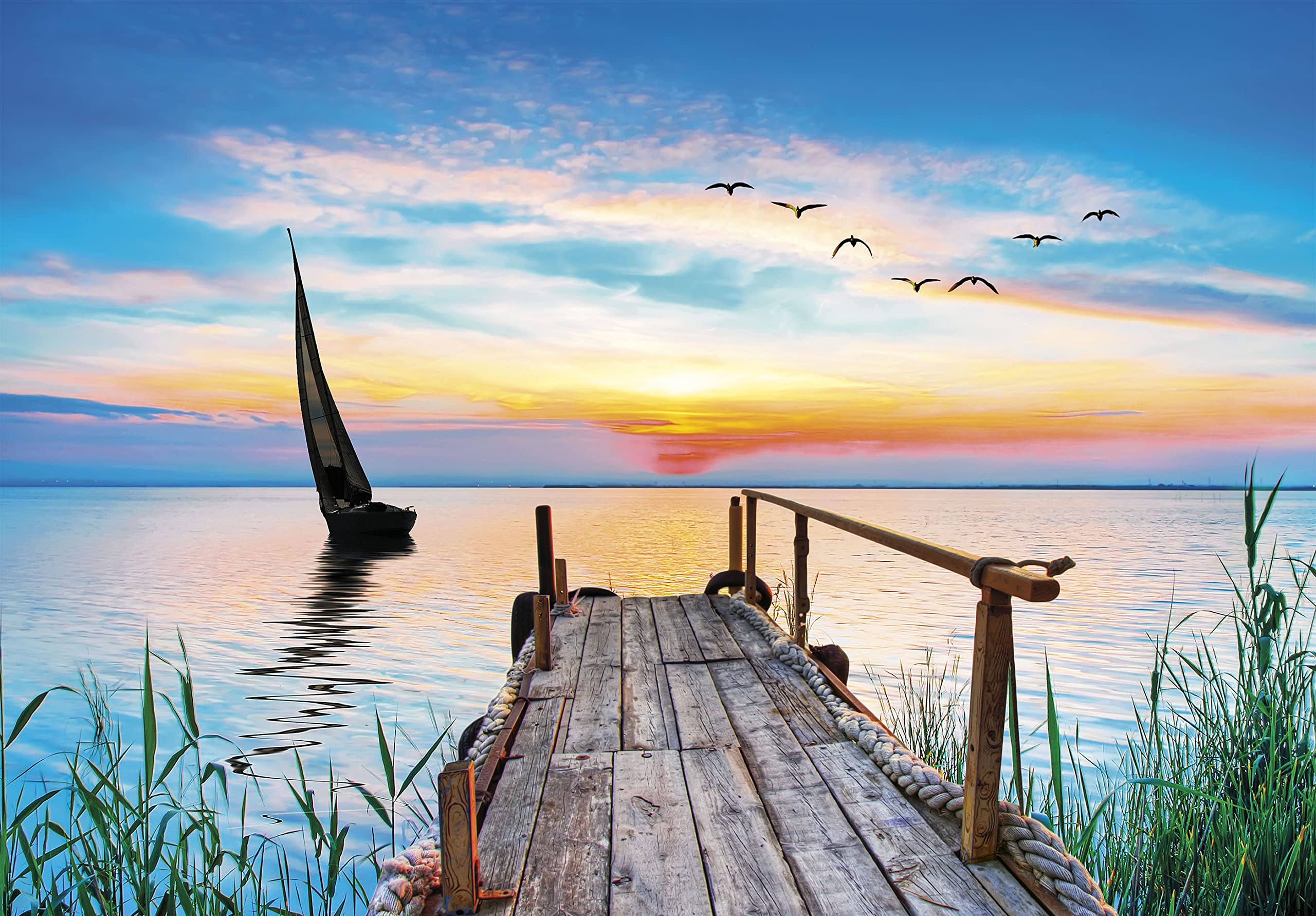 Clementoni 500-Piece Mindfulness Puzzle - Peaceful Wind, Relaxing Adult Puzzle for Stress Relief & Meditation (35121) | Perfect for Home Decor, Gift Ideas & Family Bonding Activities