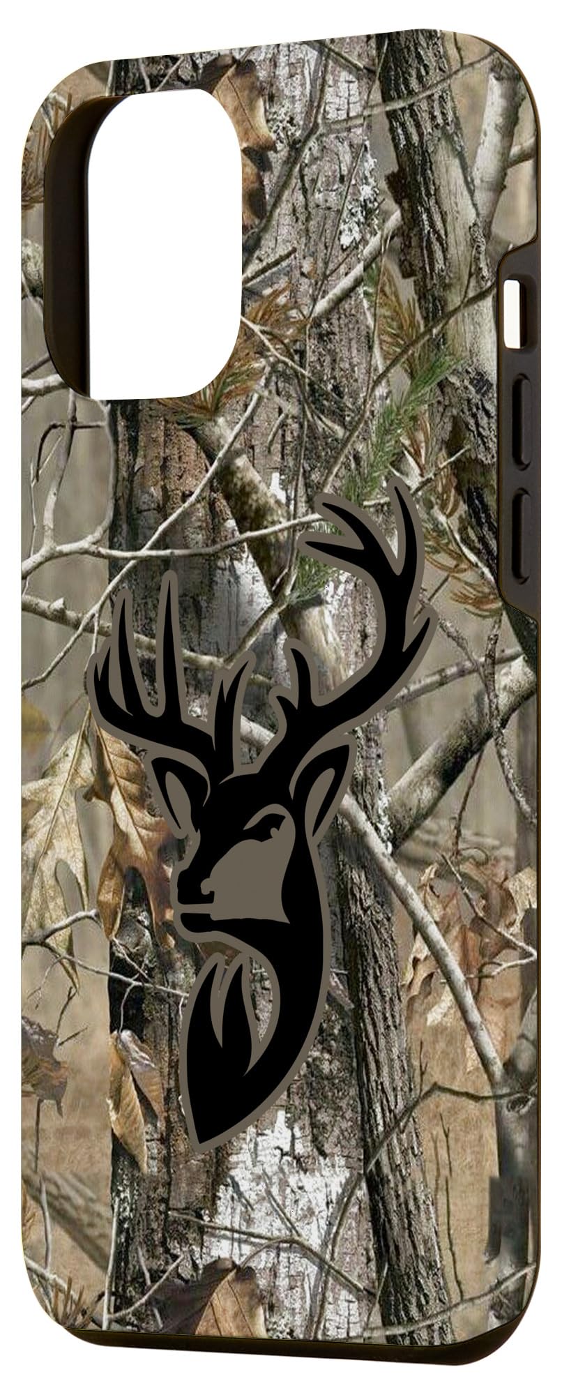 iPhone 12 Pro Max Camo Hunting Case - Durable Deer Buck Design Phone Cover for Outdoor Adventures & Hunting Trips