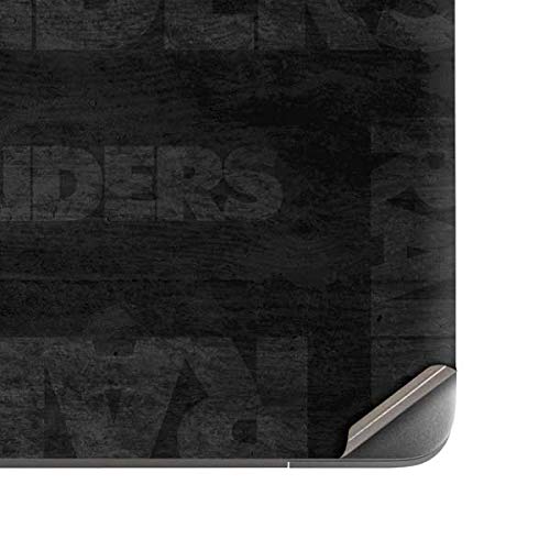 Officially Licensed NFL Las Vegas Raiders Black & White Laptop Skin for MacBook Pro 13-inch (2020) | Protective Vinyl Decal | Perfect for Work, School & Gaming