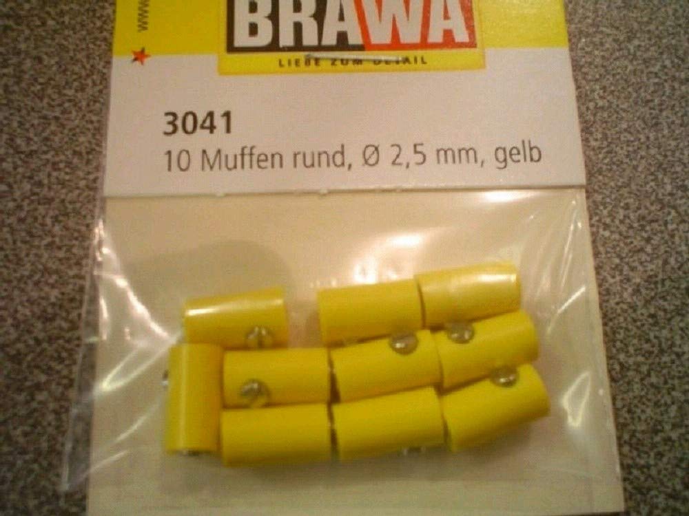 HO Scale Round Yellow Socket - Model Train Accessory for Realistic Railroad Scenery & DIY Layouts
