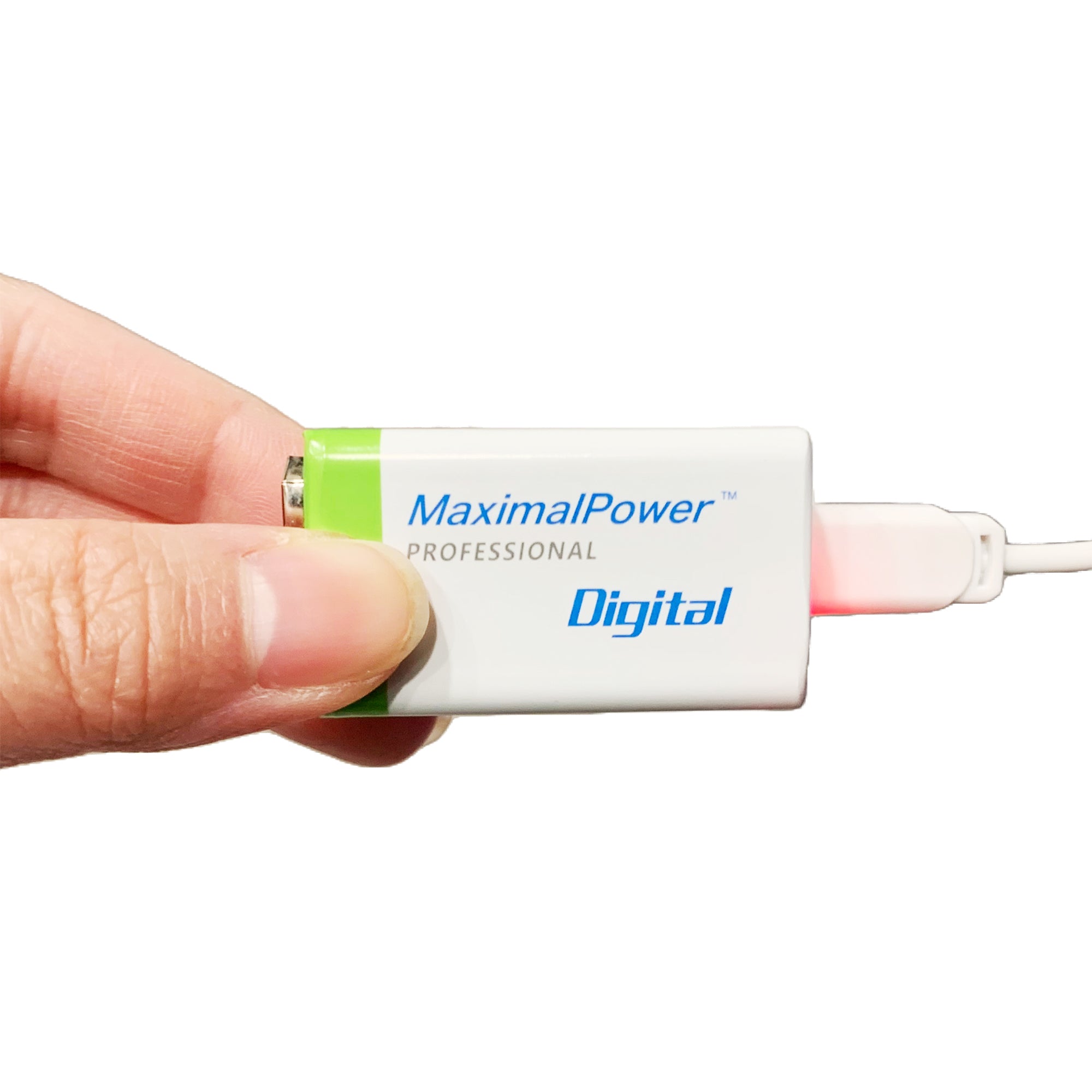 9V 650mAh Rechargeable Lithium Ion Battery with USB Type C Cable - Power for Guitar Pedals, Smoke Detectors & Electronic Devices