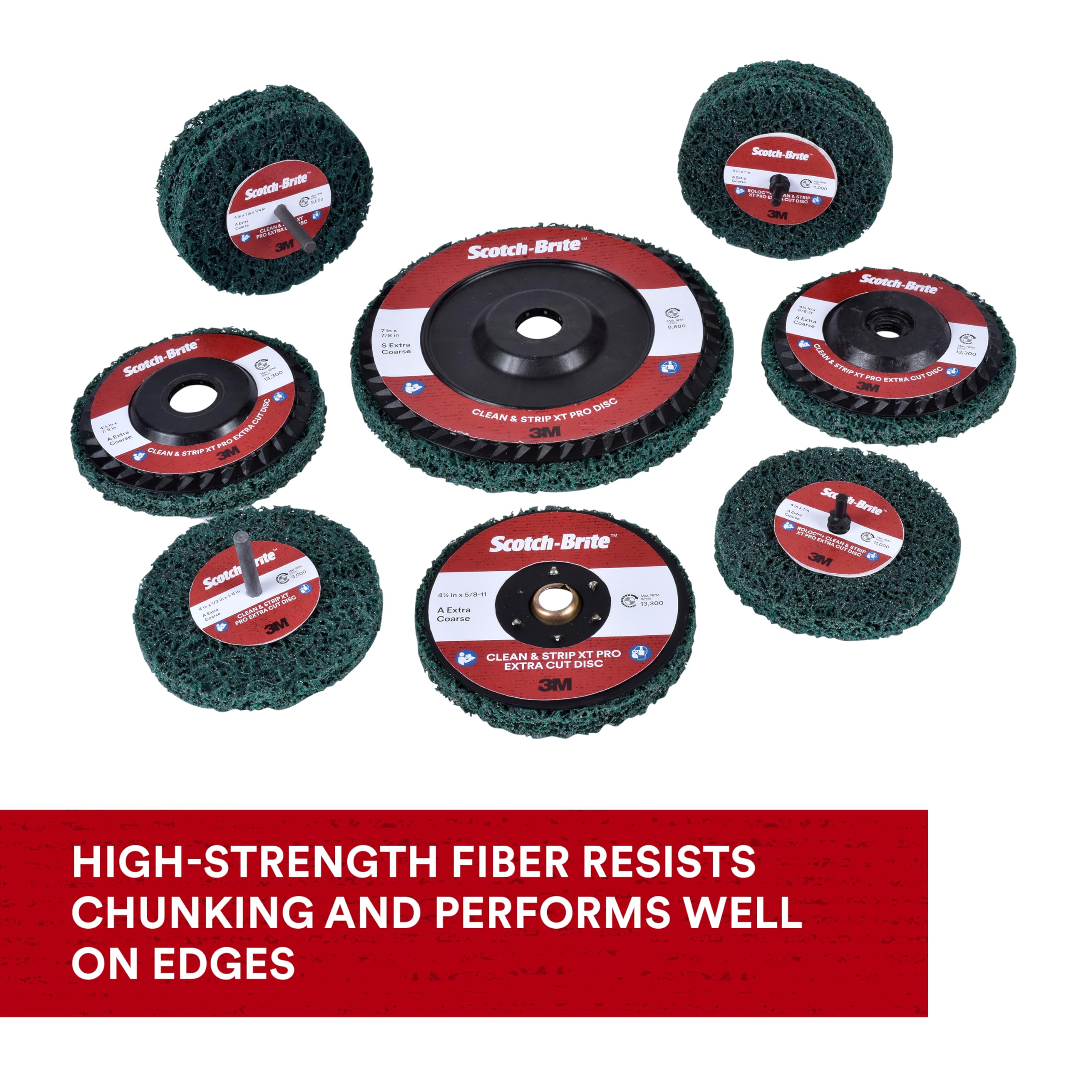 3M Scotch-Brite Clean and Strip XT Pro Extra Cut Disc - 7