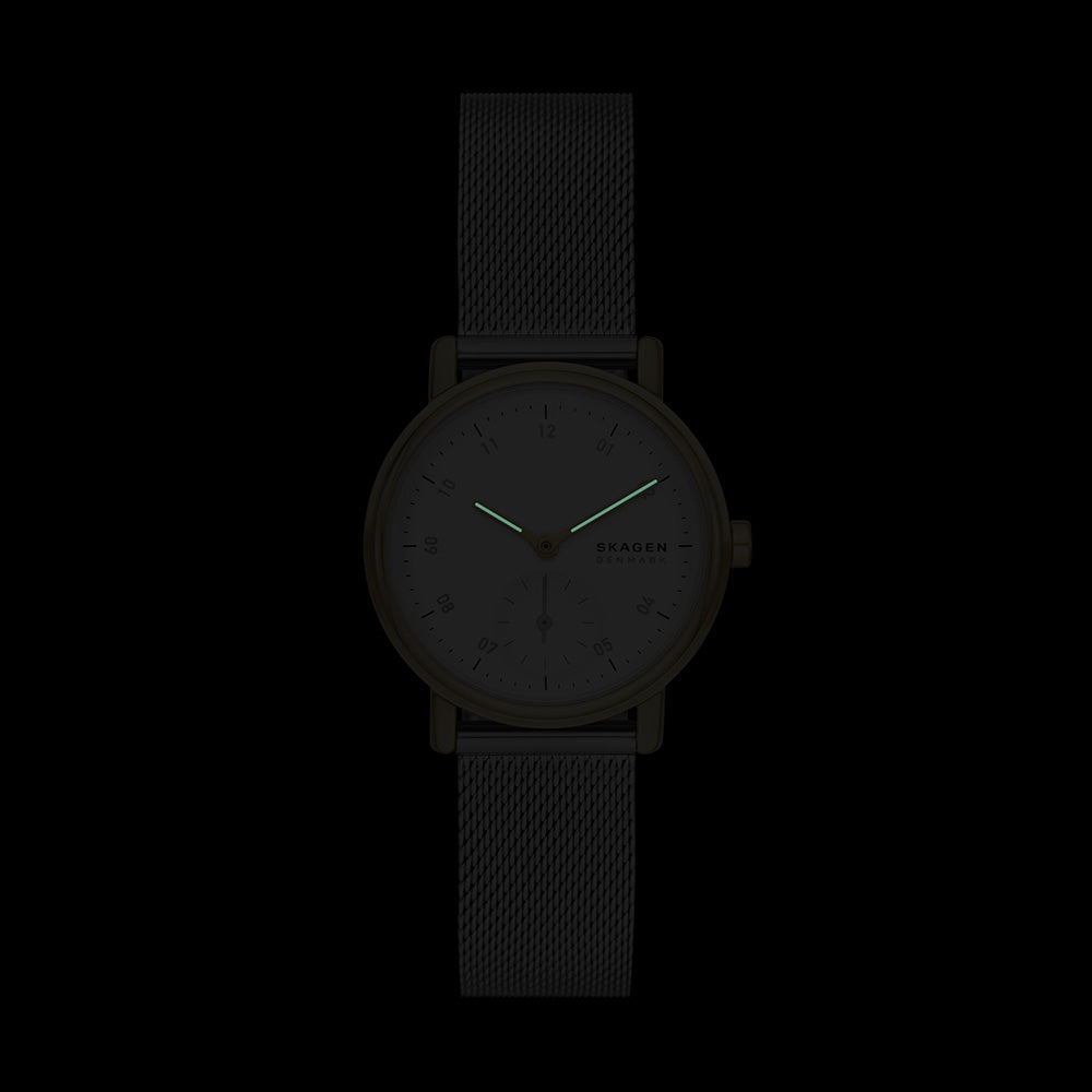 Fossil SKW3101 Kuppel Lille Two-Tone Stainless Steel Women's Watch - Elegant Dress Watch for Work & Special Occasions