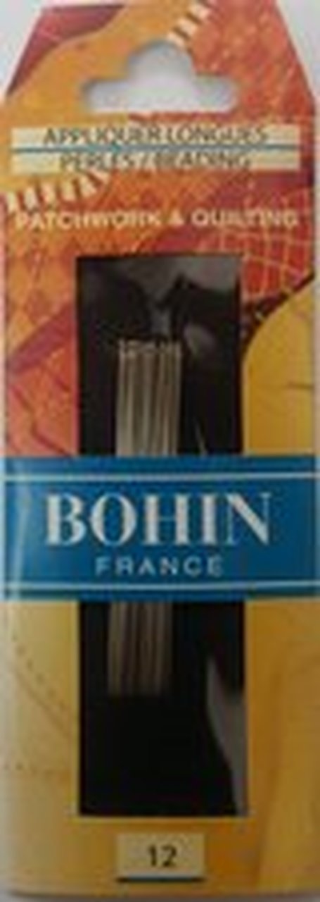 Bohin Hand Applique Needles - Premium French Embroidery Needles for Quilting, Sewing & Crafting - Perfect for DIY Projects, Fabric Art & Home Decor