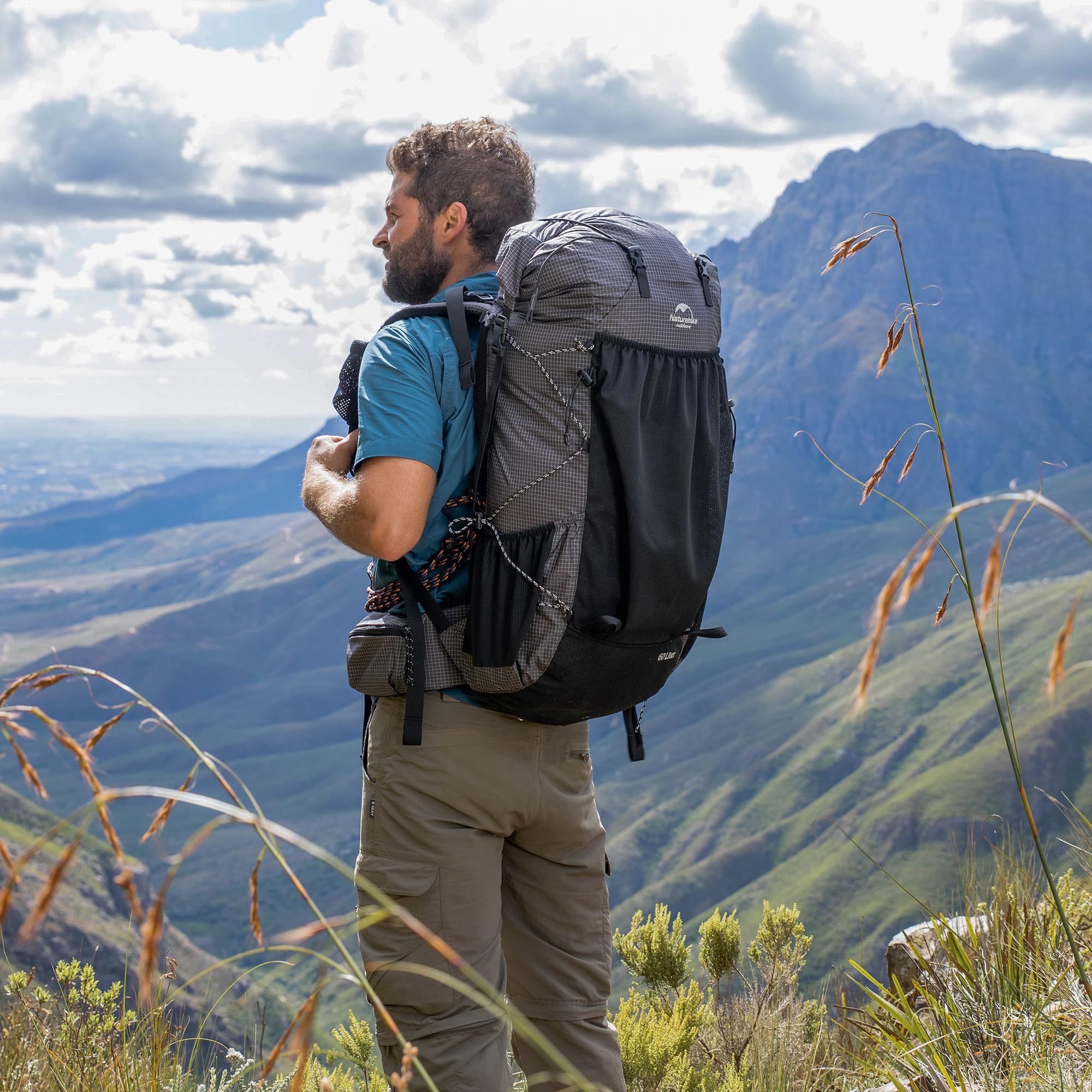 Naturehike Rocher 20L/45L/65L Internal Frame Hiking Backpack - Lightweight Waterproof Outdoor Camping Backpack for Men & Women - Perfect for Trekking, Traveling & Backpacking Adventures