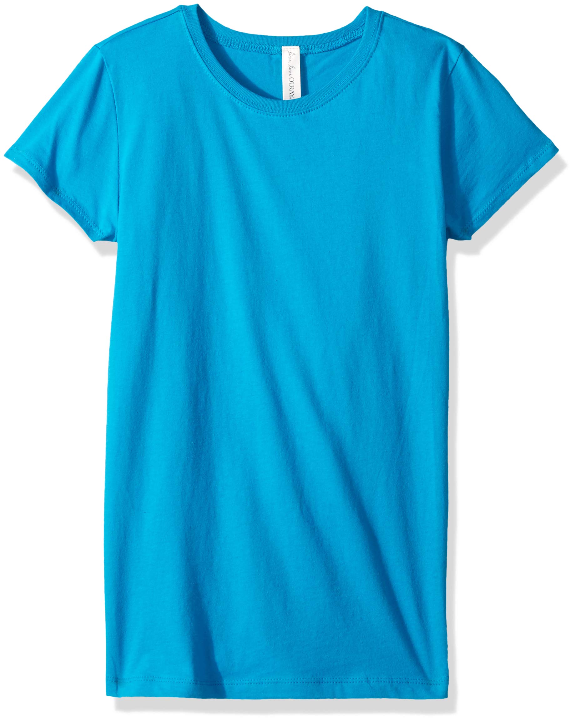 Ouray Sportswear Girls' Princess T-Shirt - Cute & Comfortable Cotton Top for Toddler & Little Girls - Perfect for Playdates, Birthday Parties & Everyday Wear