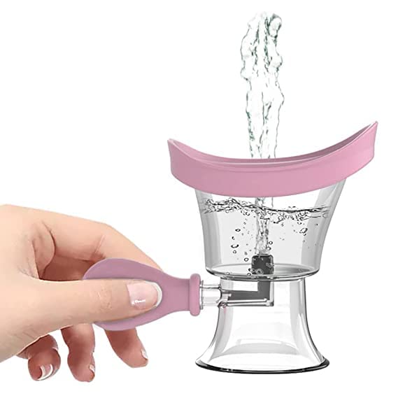 Portable Silicone Eye Wash Cup - Controllable Eye Cleansing Kit for Makeup Removal & Irritation Relief | Home Use, Travel, First Aid & Contact Lens Care