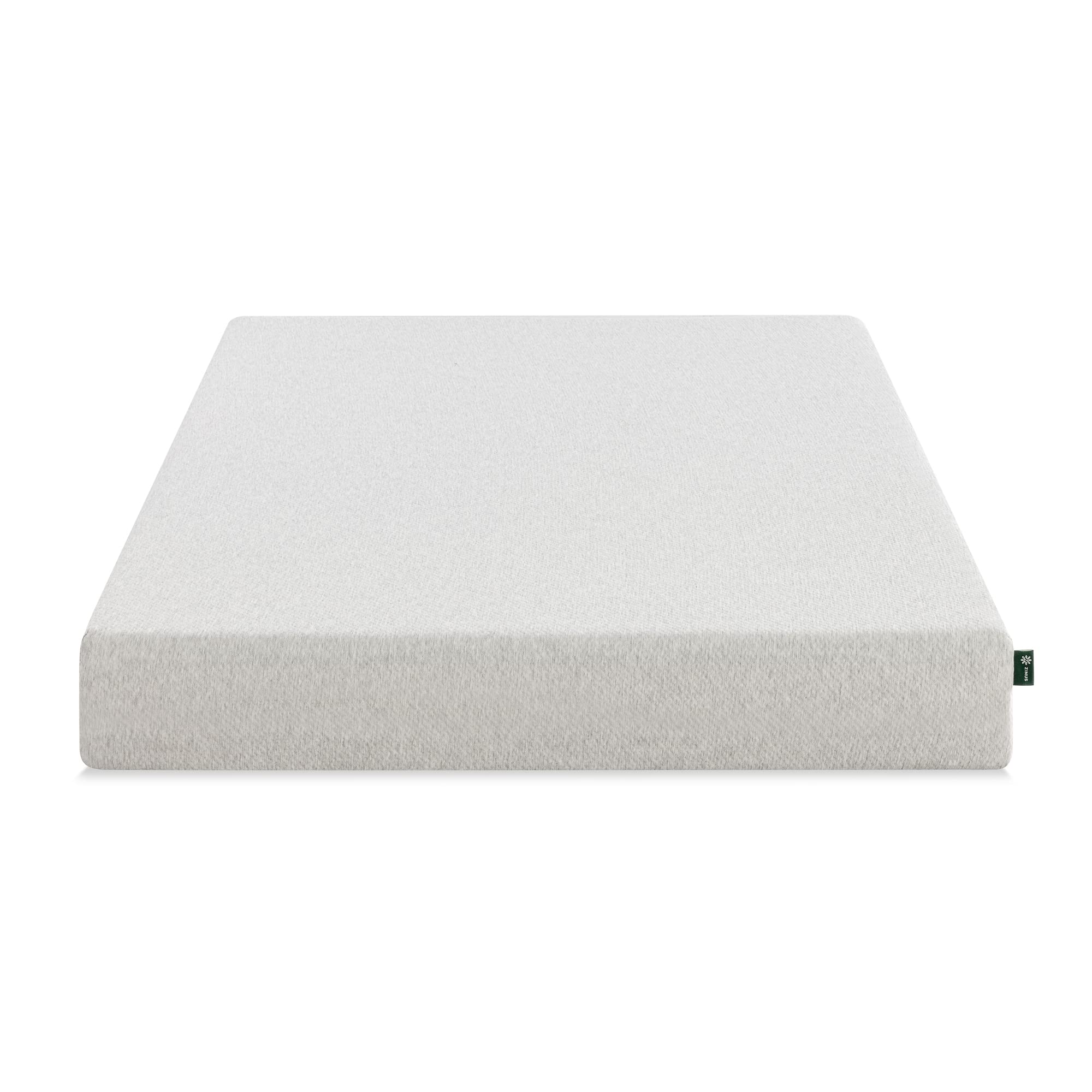 ZINUS 8 Inch Ultima Memory Foam Mattress, Short Queen Size for RVs, Campers & Trailers - Pressure Relieving Bed in a Box, CertiPUR-US Certified, White - Perfect for Travel Trailers, Motorhomes & Small Bedrooms