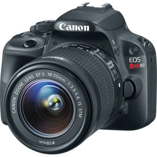 Canon EOS Rebel SL1/250D (SL3) DSLR Camera with 18-55mm IS STM Lens Kit - USA Warranty Bundle for Photography & Vlogging